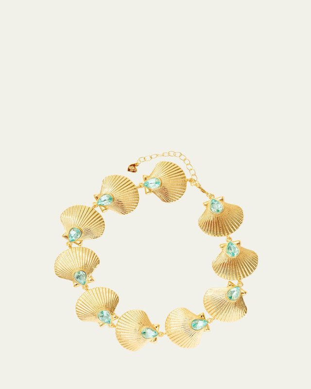 Antibes Necklace in Sea